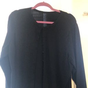Classic black cardigan size 2X, no tag
